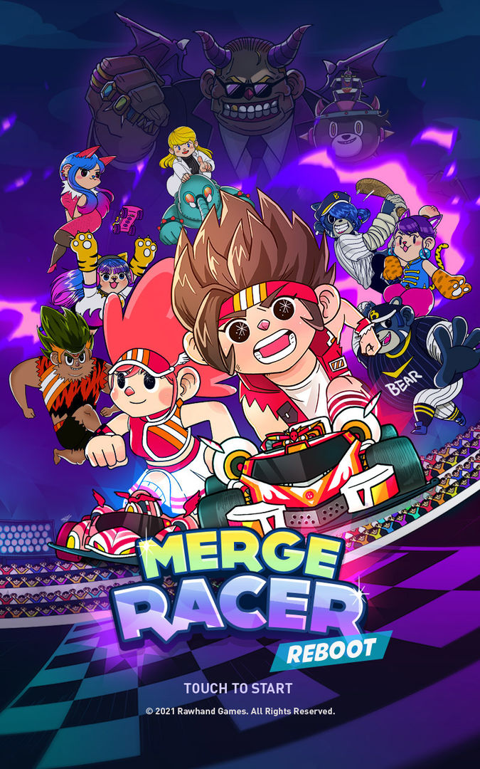 Screenshot of Merge Racer : Idle Merge Game