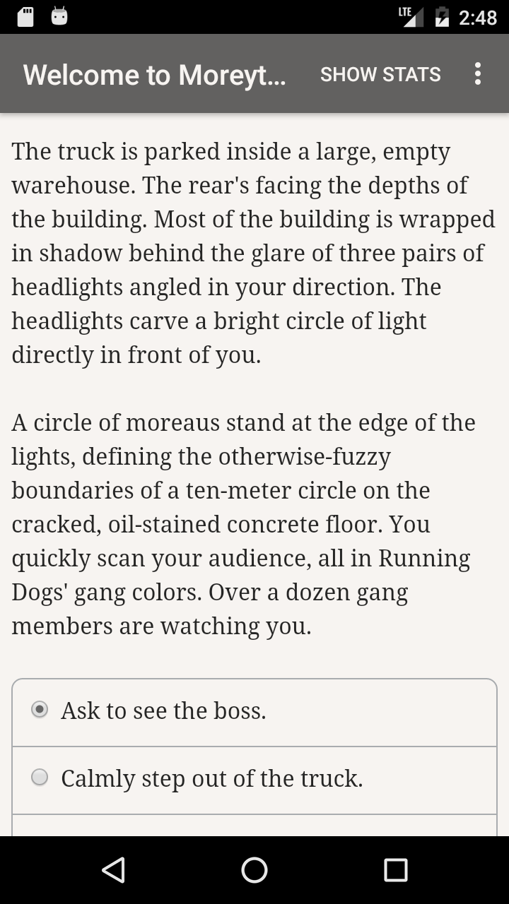 Скриншот игры Welcome to Moreytown