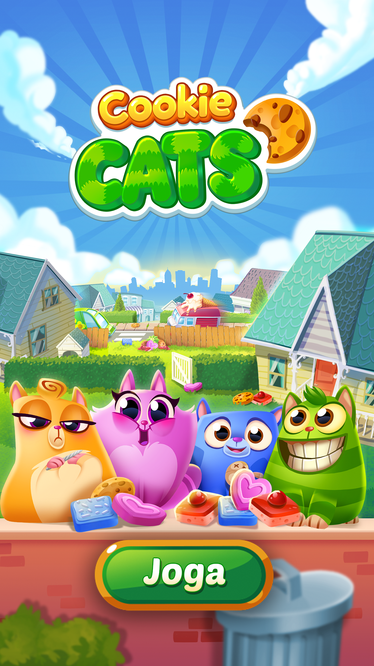 Captura de Tela do Jogo Cookie Cats