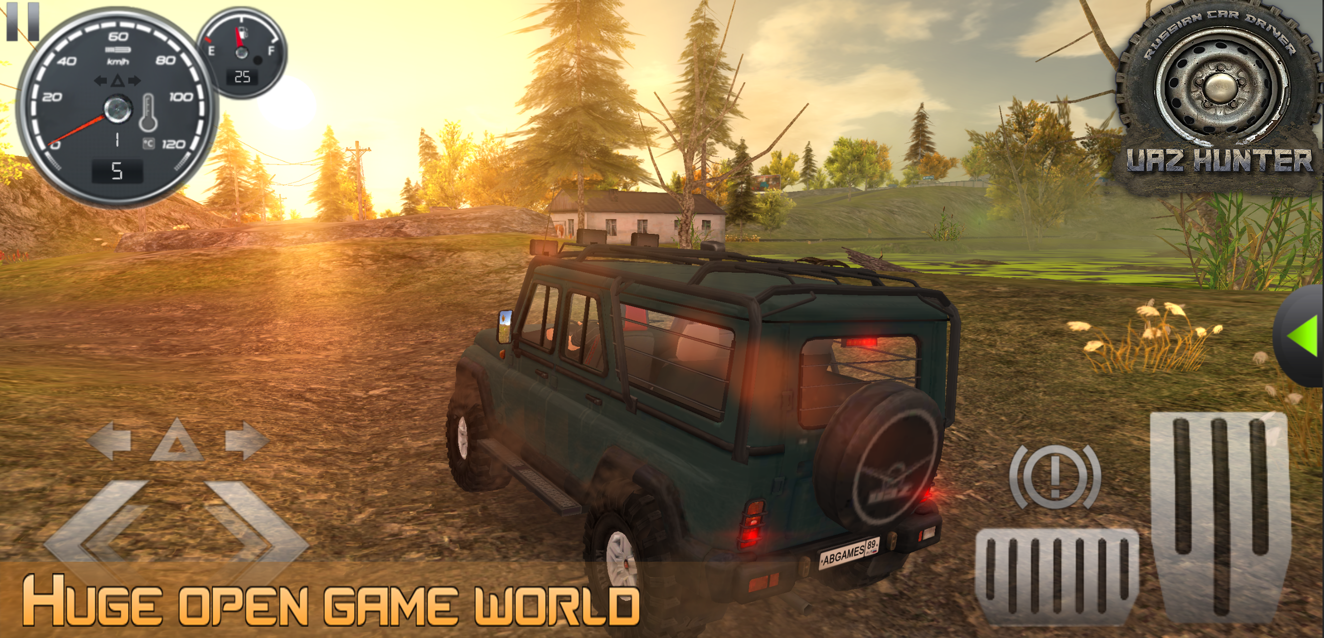 Russian Car Driver Uaz Hunter Game Screenshot