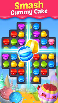 Cake Match 4 Game Screenshot