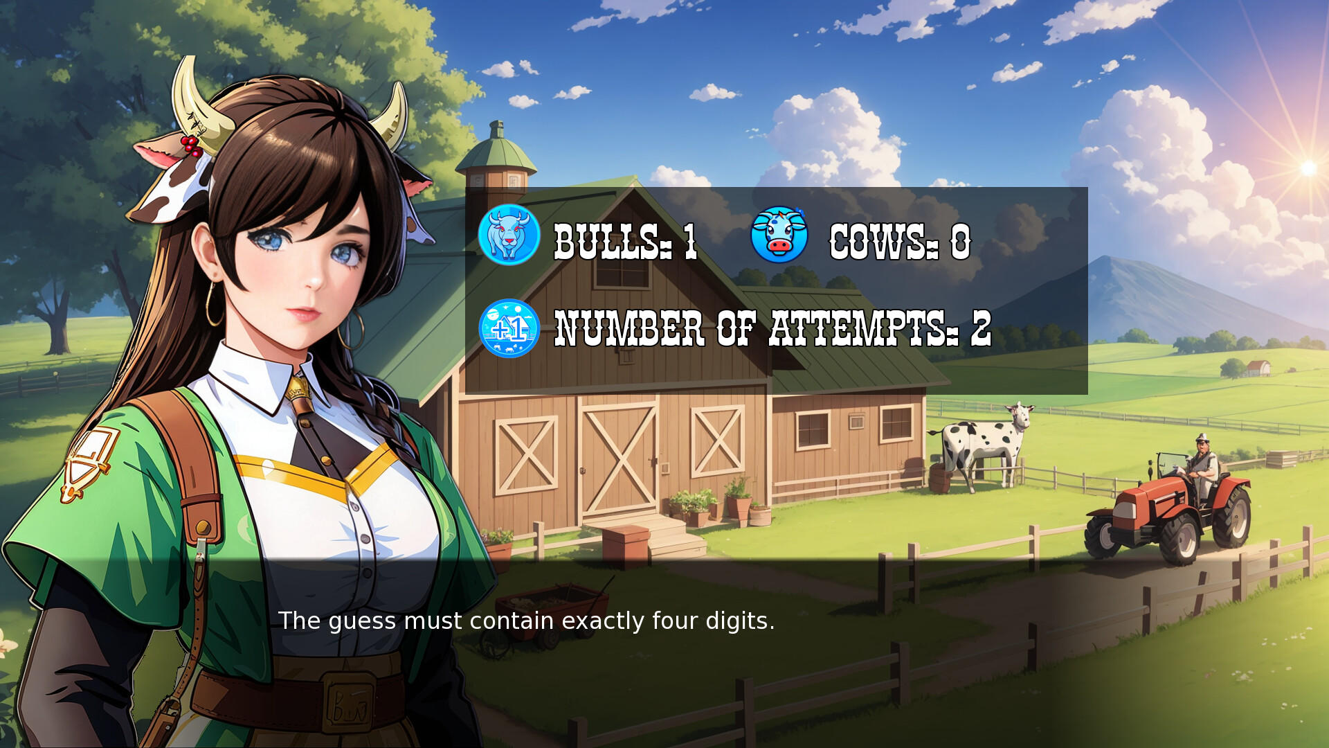 Screenshot 1 of Bulls and Cows - Wild West 