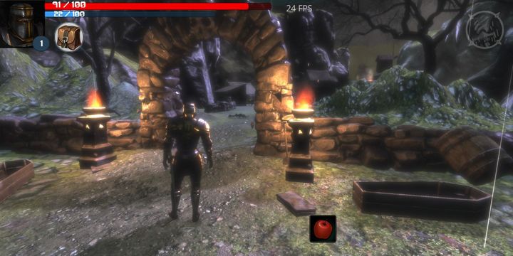 Screenshot 1 of Cruzada Oscura Acción RPG Alfa 
