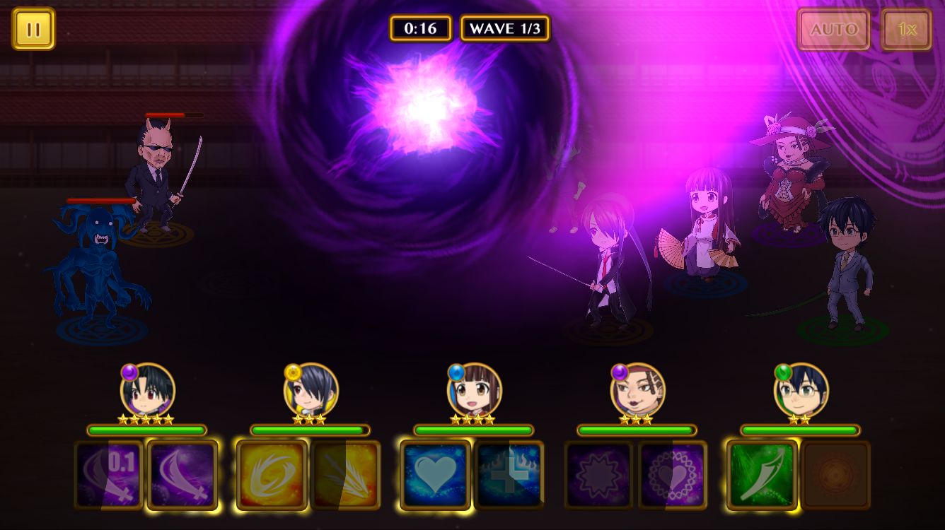 ネギマテ〜UQ HOLDER！魔法先生ネギま！２〜 Game Screenshot