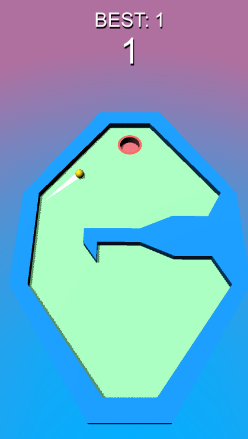 Relaxing Mini Golfie Game Screenshot