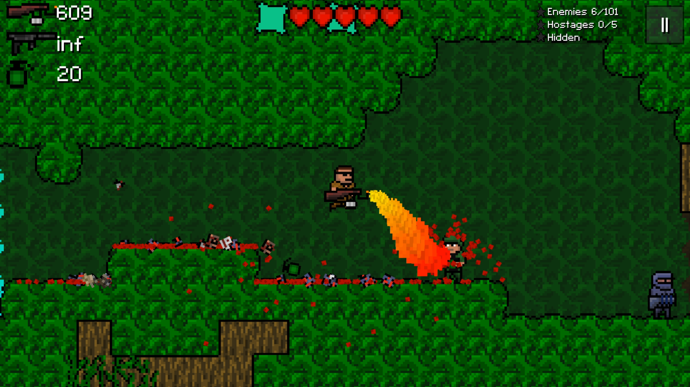 Pixel Force 2 Game Screenshot
