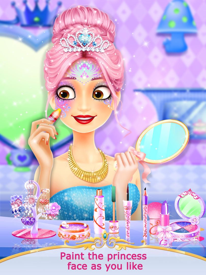 Screenshot of Princess Salon 2 - Girl Games