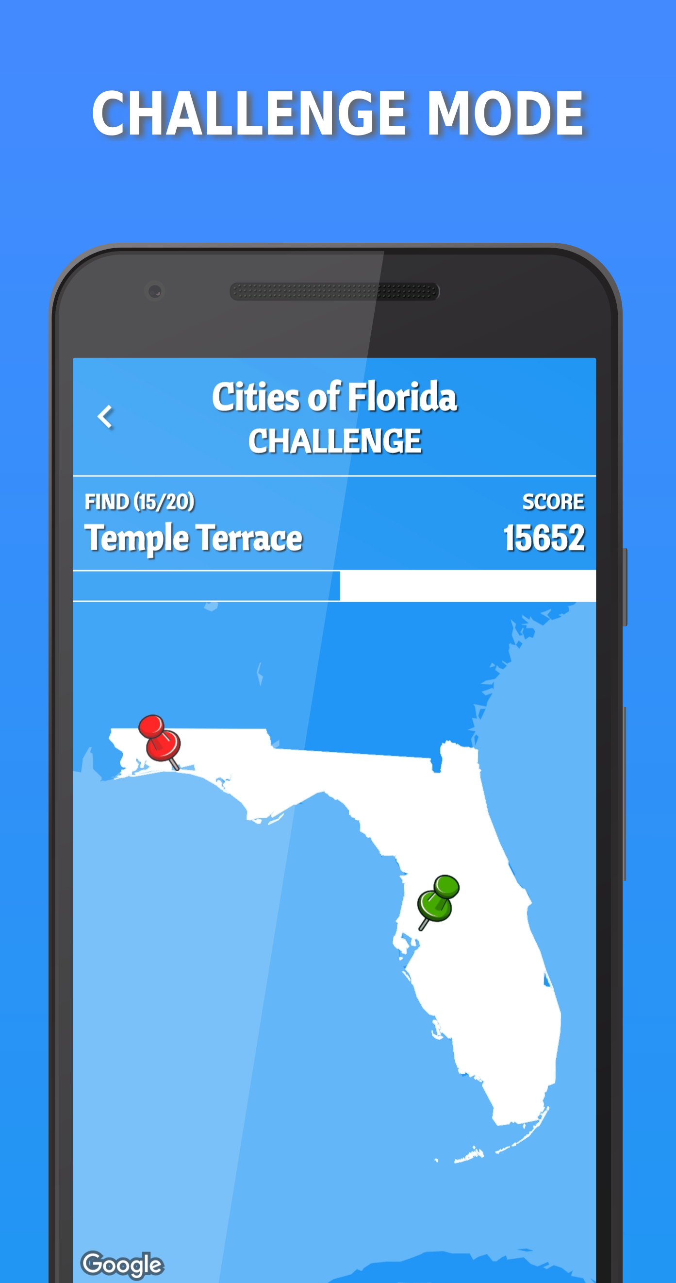 Screenshot of Cities of Florida