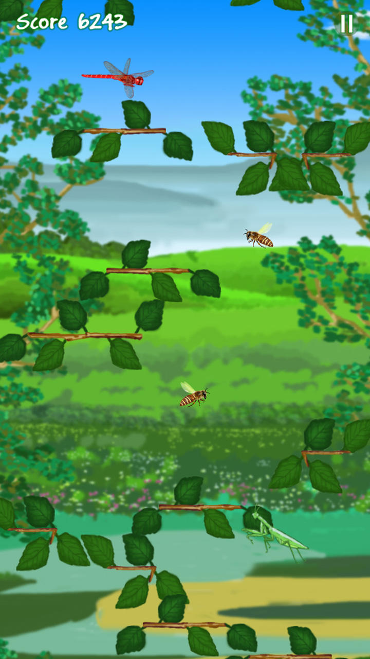 跳跃的螳螂 Mantis Jump 遊戲截圖
