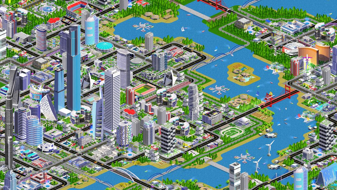 Designer City 2: city building screenshot game