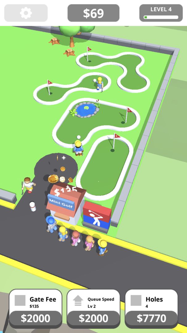 Screenshot of Mini Golf