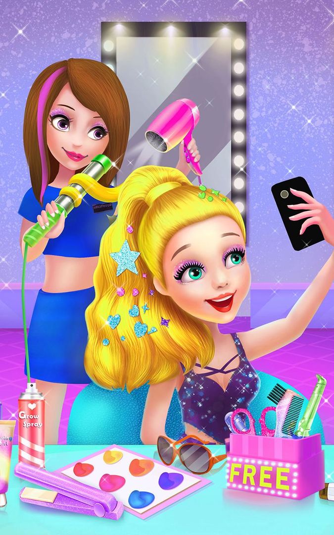 Hollywood Star Hairstylist screenshot game