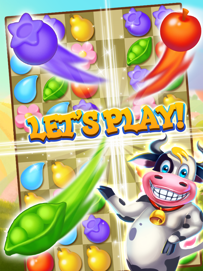 Farm Time Match 3 ภาพหน้าจอเกม
