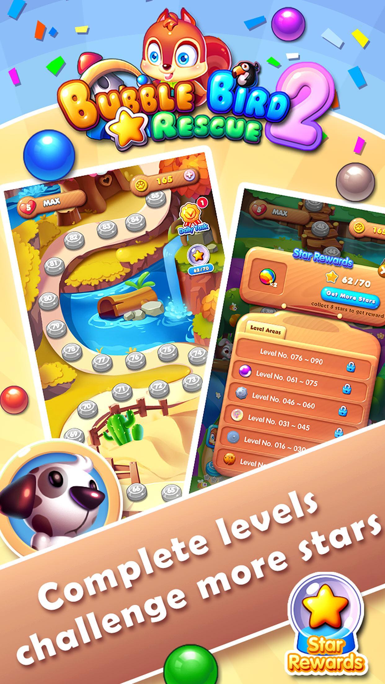 Bubble Bird Rescue 2 - Shoot! ภาพหน้าจอเกม