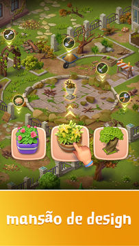 Captura de Tela do Jogo Merge Farm Life: Mansion Decor