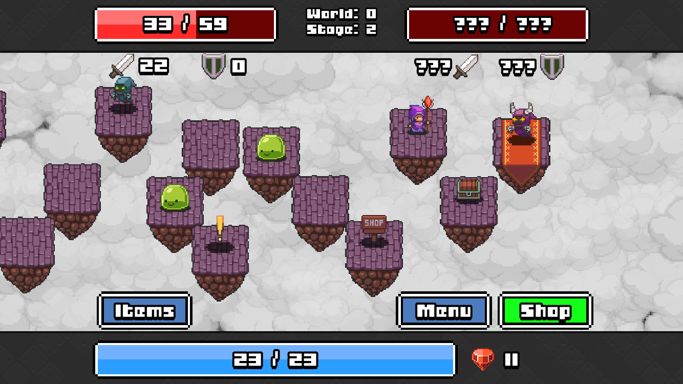 Dice Mage ゲームのスクリーンショット