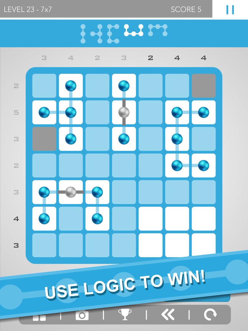 Screenshot of Logic Dots 2