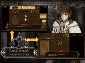 Cuplikan Layar Game RPG Monochrome Order