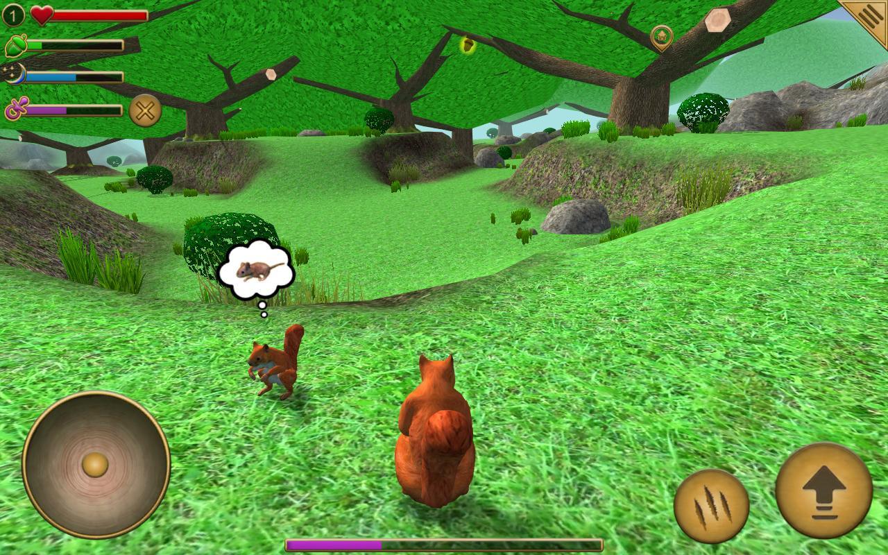 Squirrel Simulator Game Screenshot