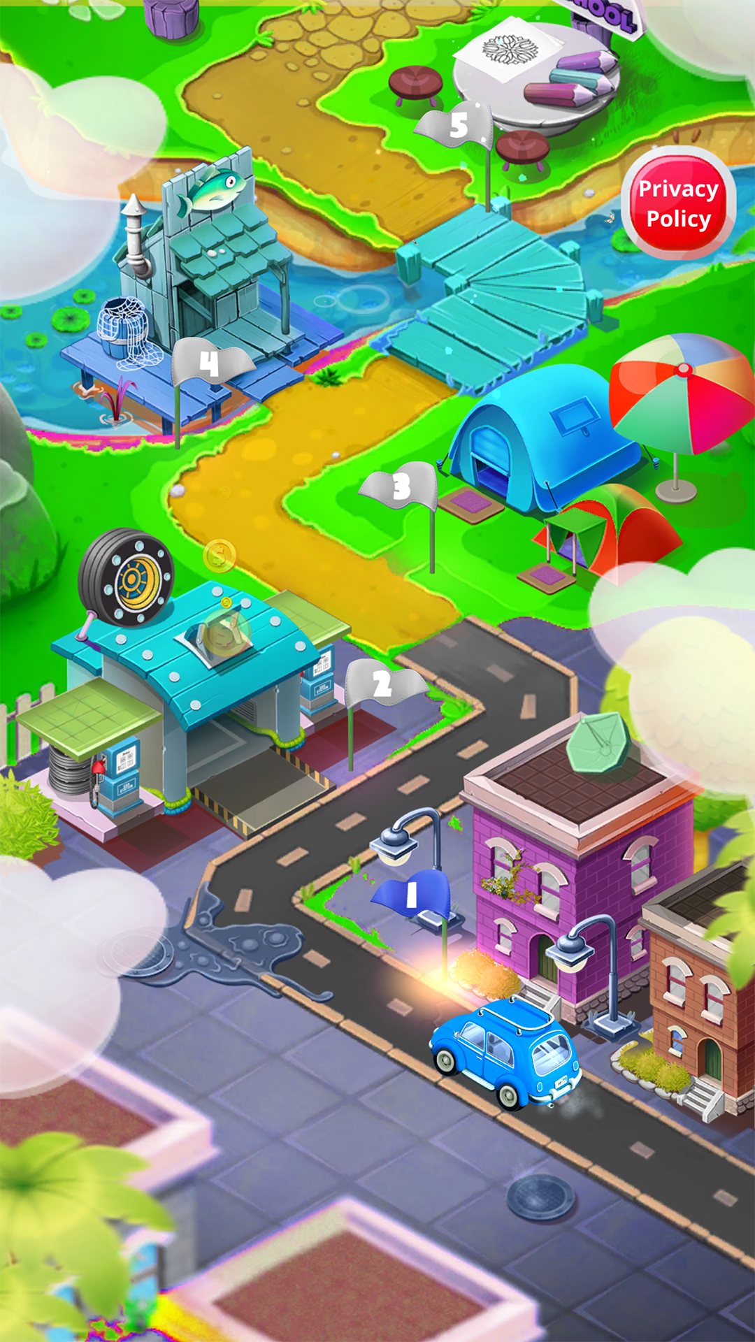 Cuplikan Layar Game Camping Hero Scout Game