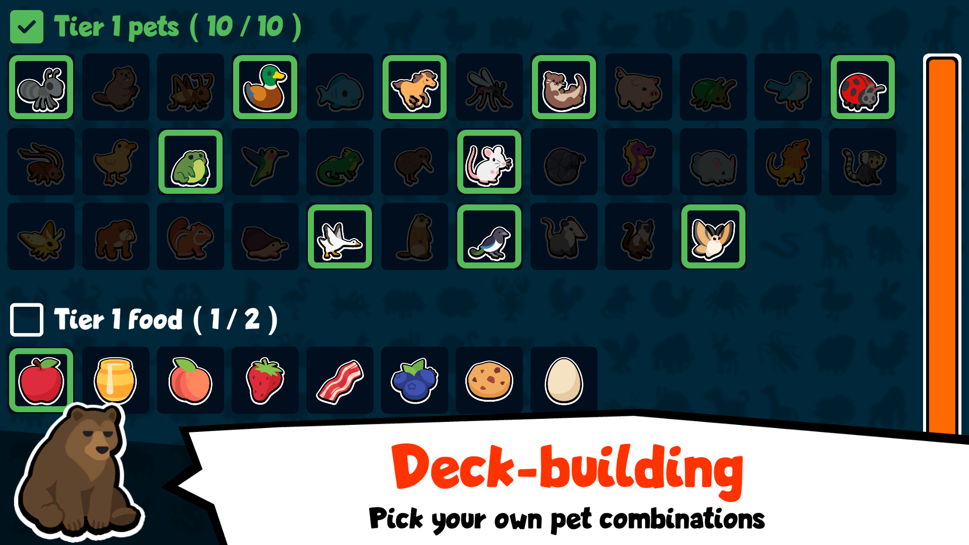 Super Auto Pets Game Screenshot