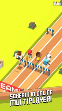 Captura de Tela do Jogo screamrun.io