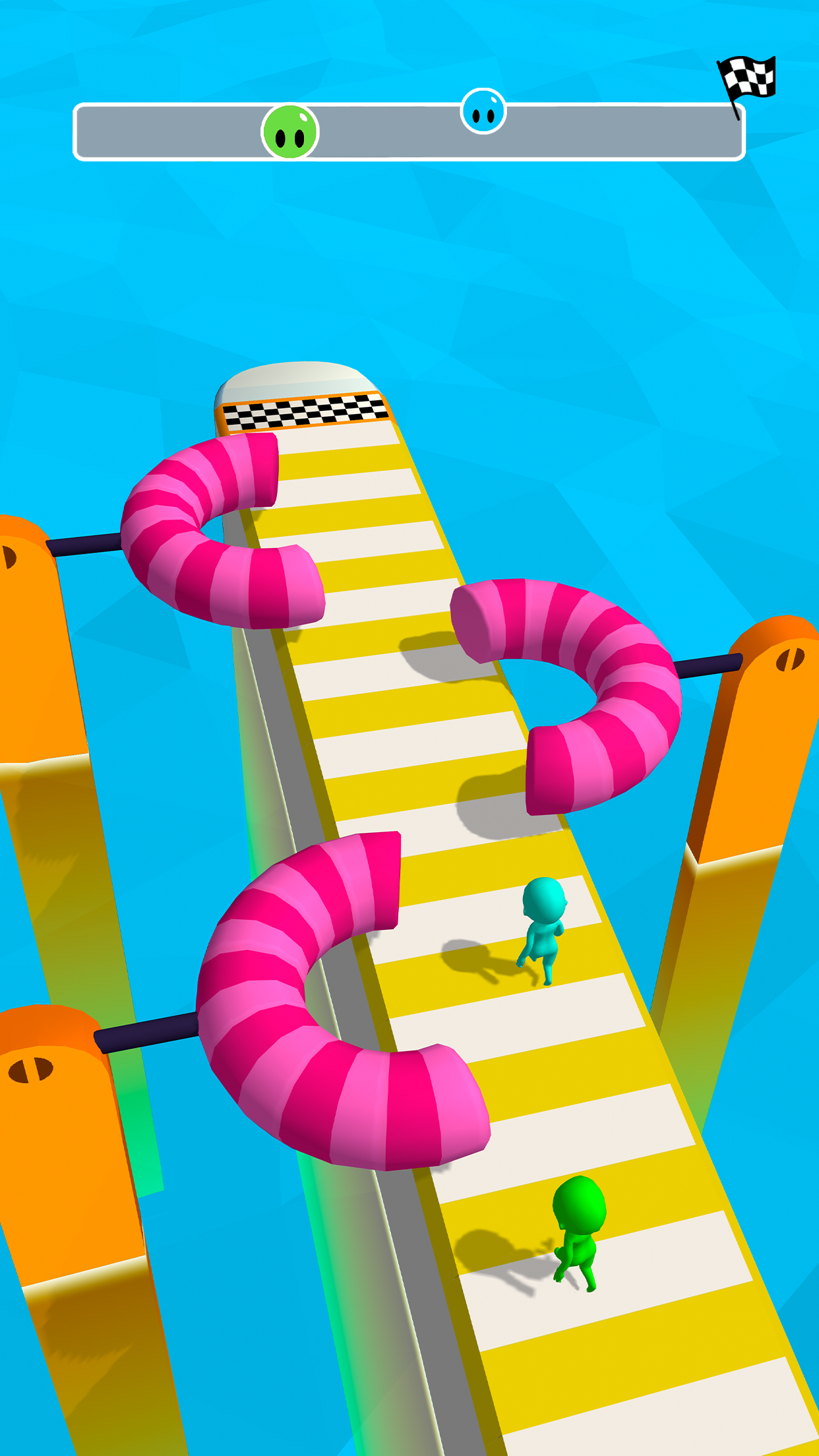 Screenshot of Fun Race 3D — Run and Parkour