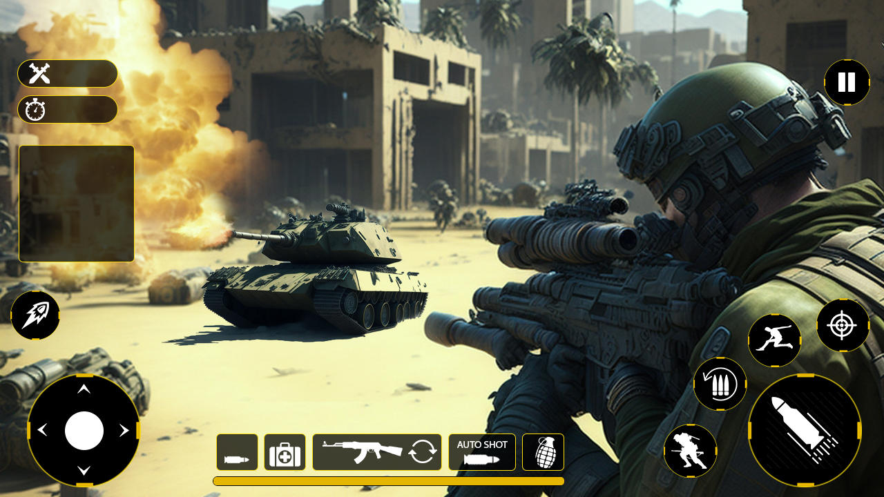 Screenshot of Commando FPS Shooting Games 3D
