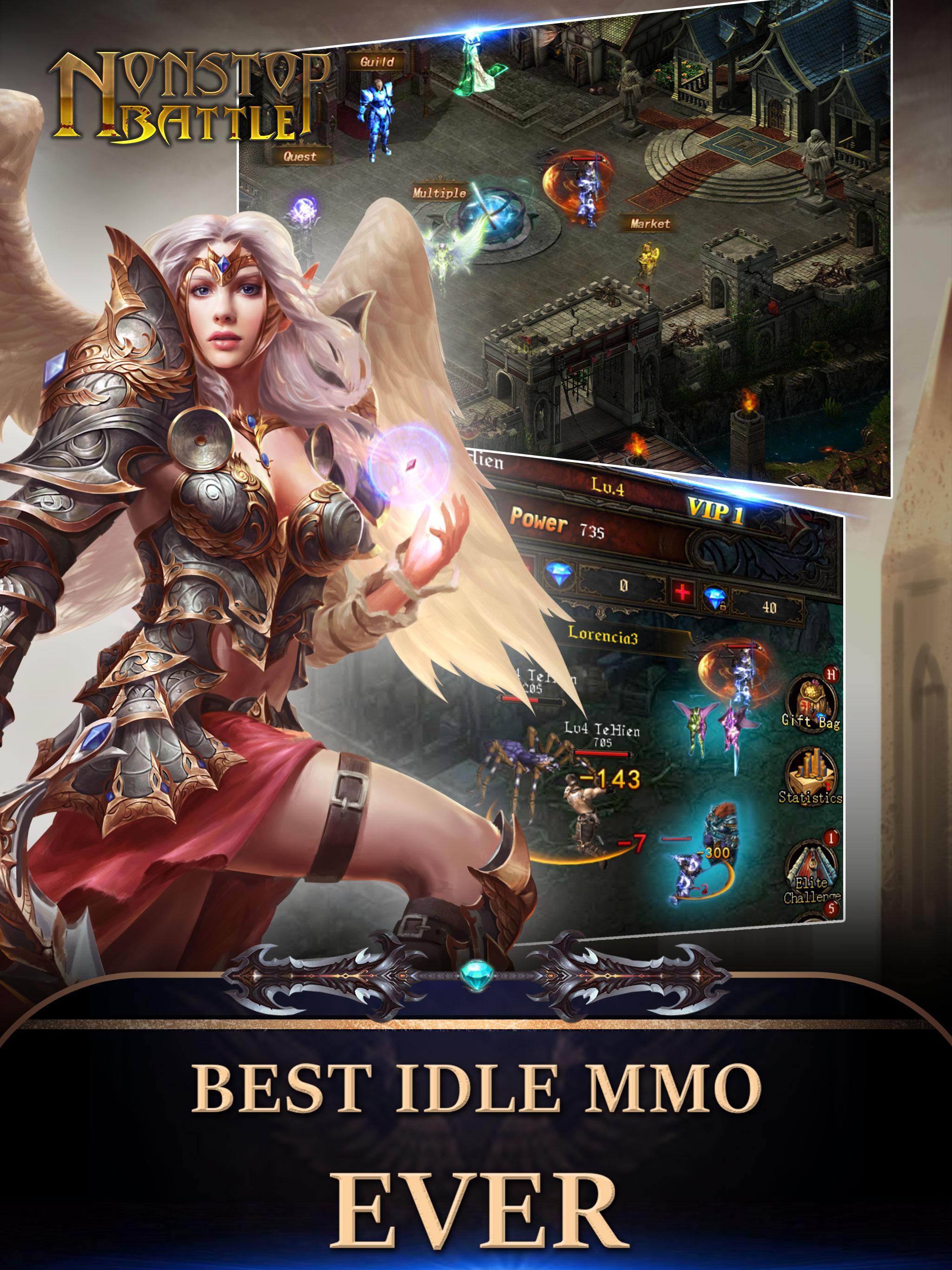 Nonstop Battle Game Screenshot