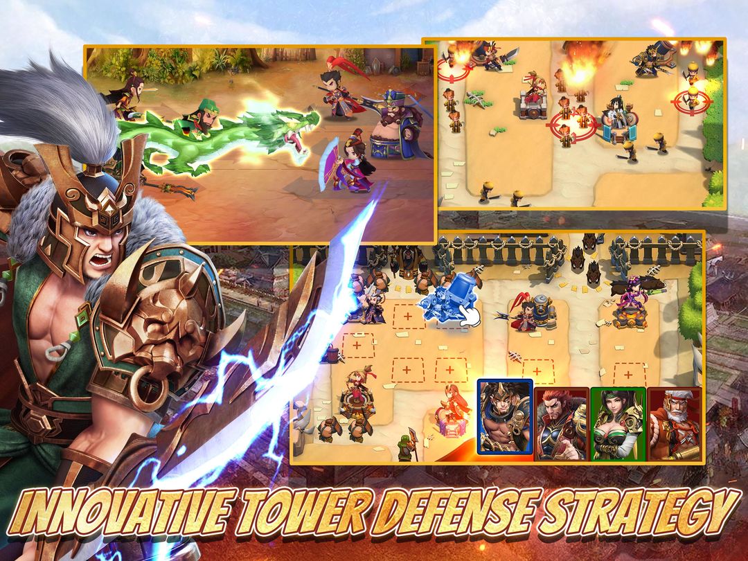 Screenshot of Dynasty Defense: Mini Heroes