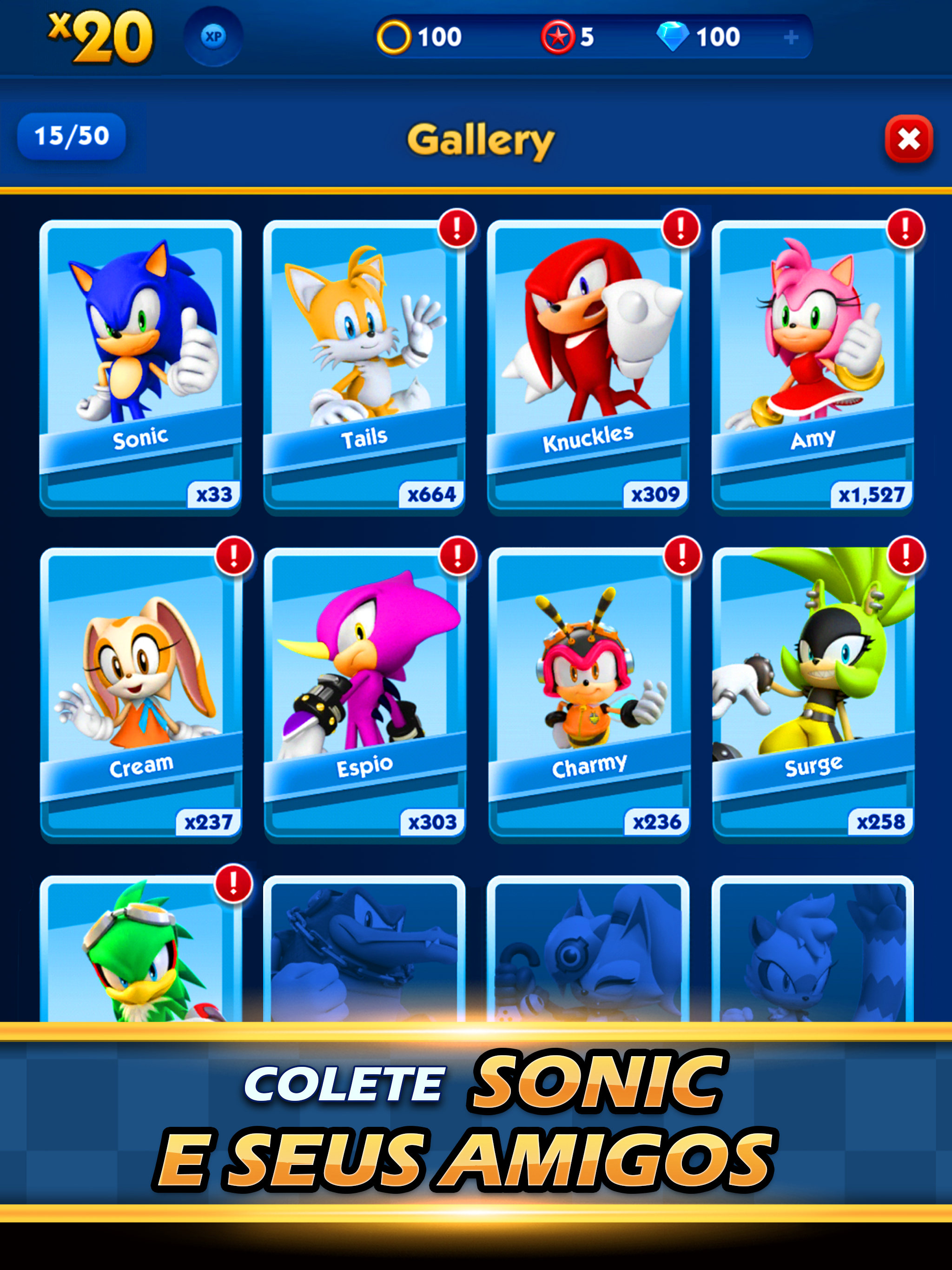 Captura de Tela do Jogo Sonic Dash: Endless Rush