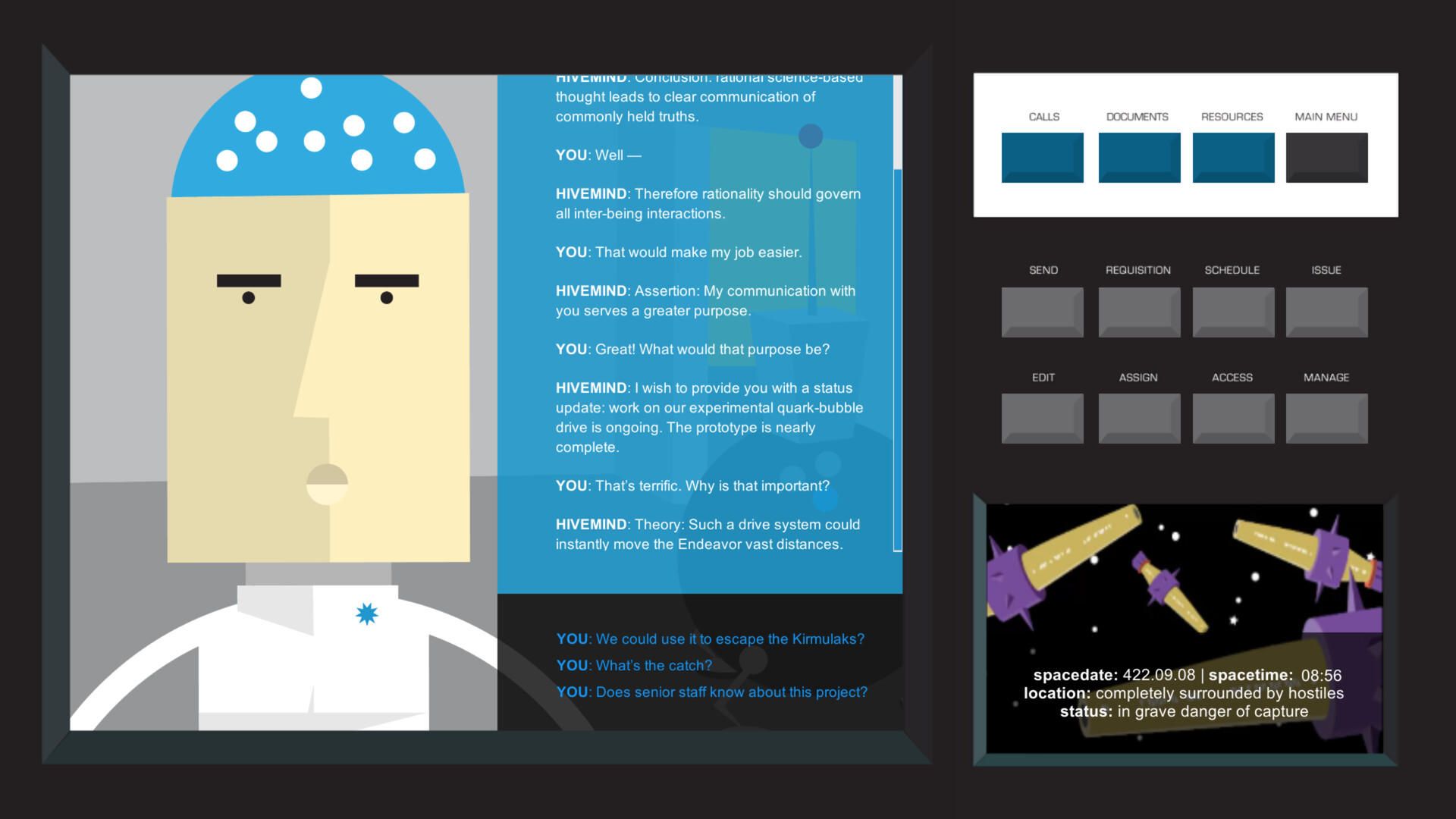 Screenshot of HRO: Adventures of a Humanoid Resources Officer