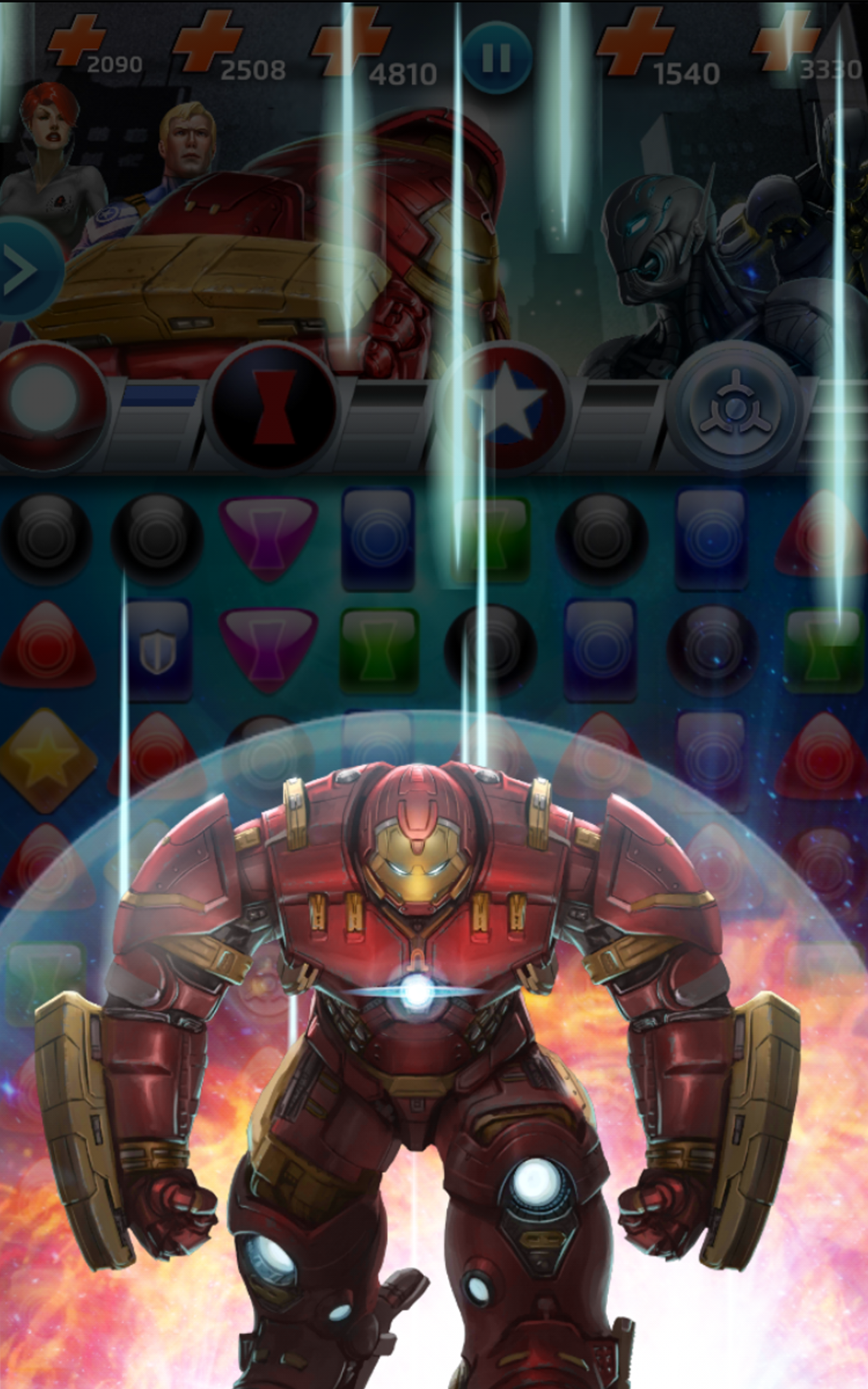 MARVEL Puzzle Quest: 加入超级英雄大战! 遊戲截圖