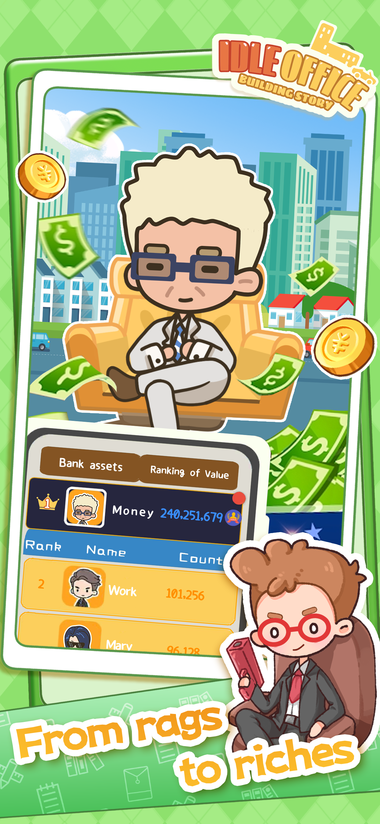 Screenshot of Idle Office:Building Story