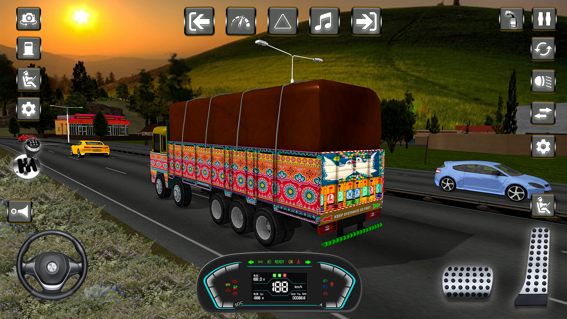 Screenshot of Indian Truck Simulator 3D Game