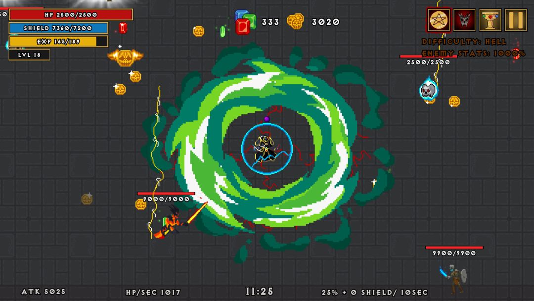 Pixel Mage Survival screenshot game