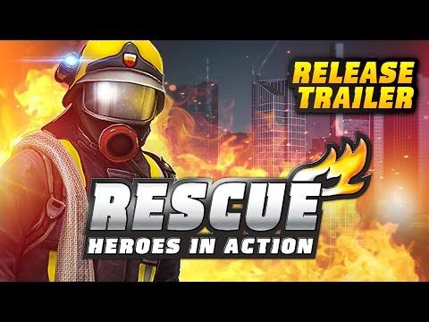 Screenshot of the video of RESCUE: Heroes in Action