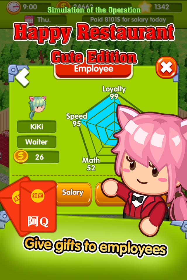Скриншот игры Happy Restaurant cute edition