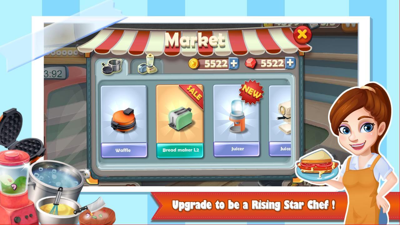 Rising Super Chef:Cooking Game 게임 스크린샷