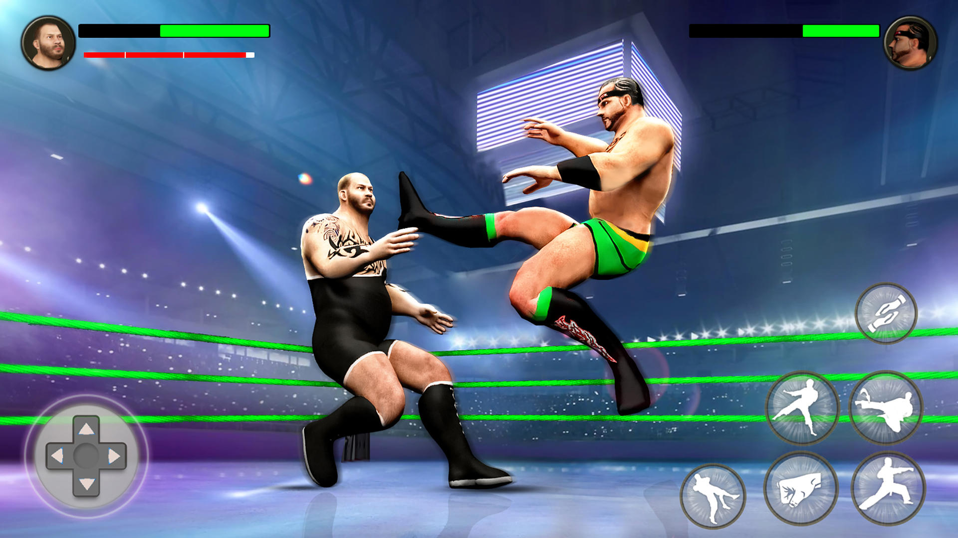 PRO Wrestling Fighting Game ภาพหน้าจอเกม