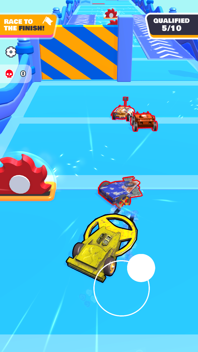 Robo Race Wars Game Screenshot