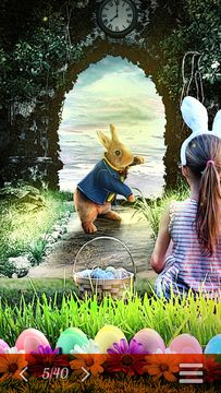 Cuplikan Layar Game Hidden Object: Magic of Easter