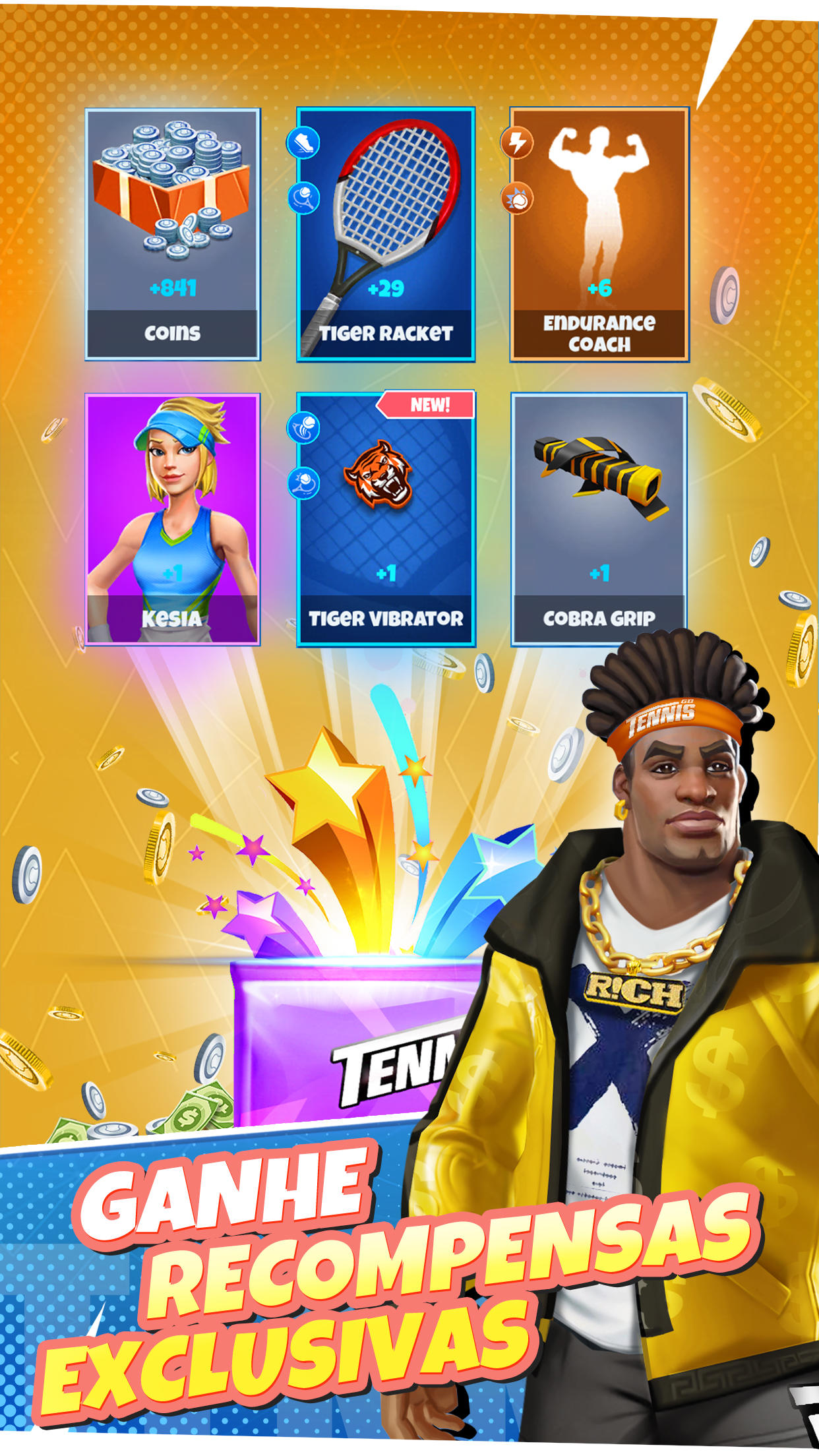 Tennis Go: World Tour 3D ภาพหน้าจอเกม