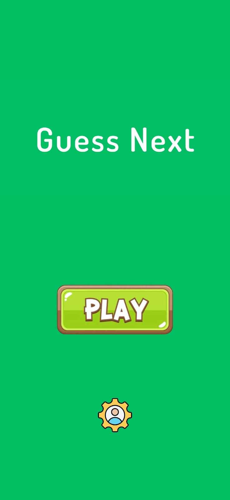 Cuplikan Layar Game Guess Next