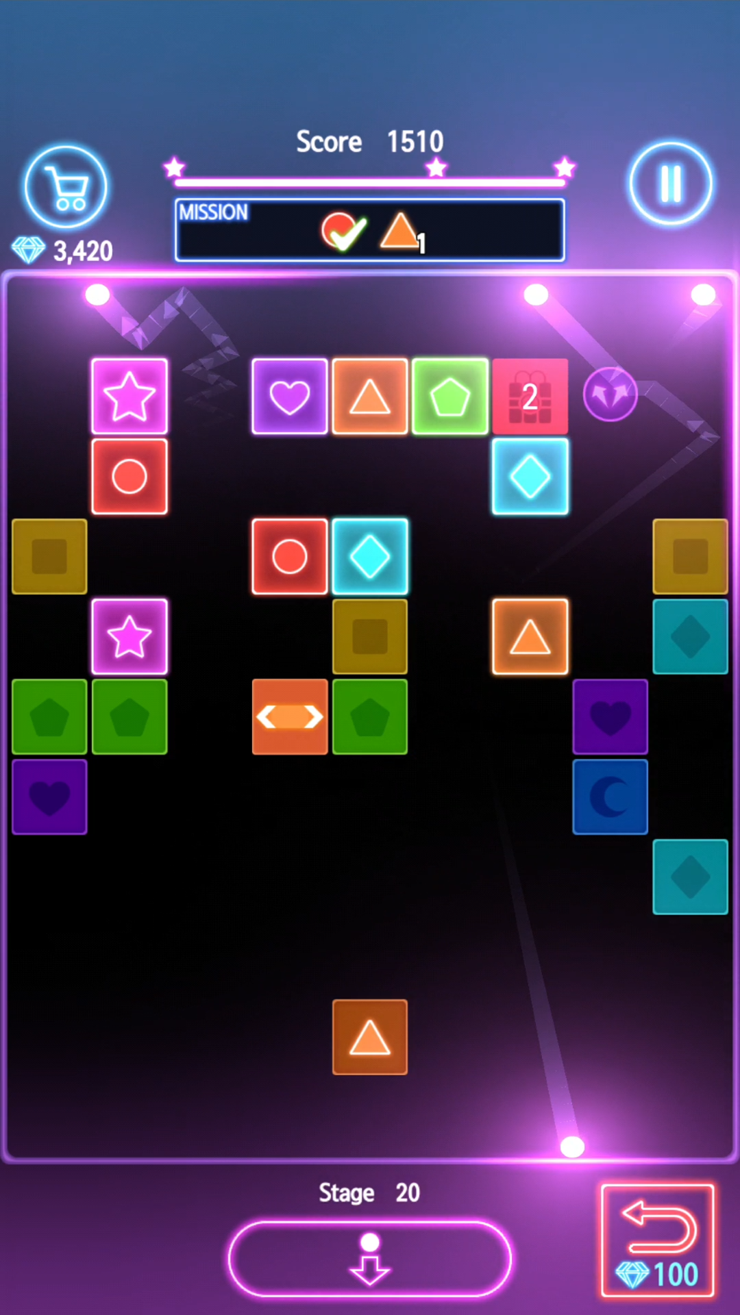 Brick Pang Game Screenshot