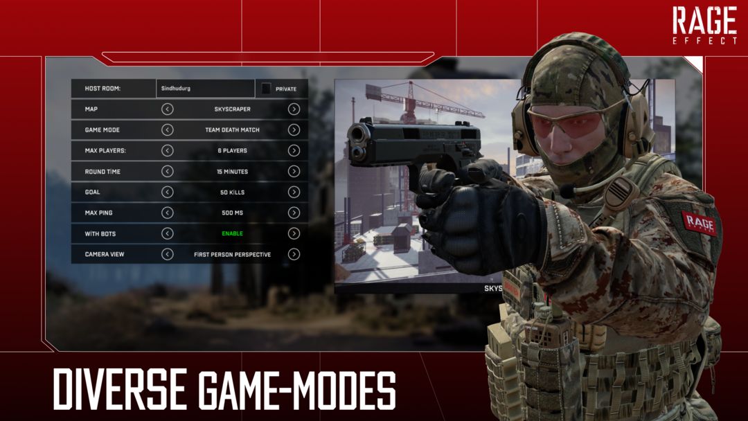 Screenshot of Rage Effect: Mobile (Beta)