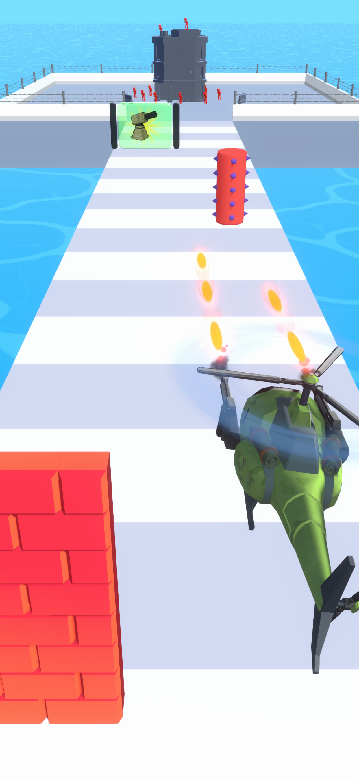 Helicopter Runner Game Screenshot