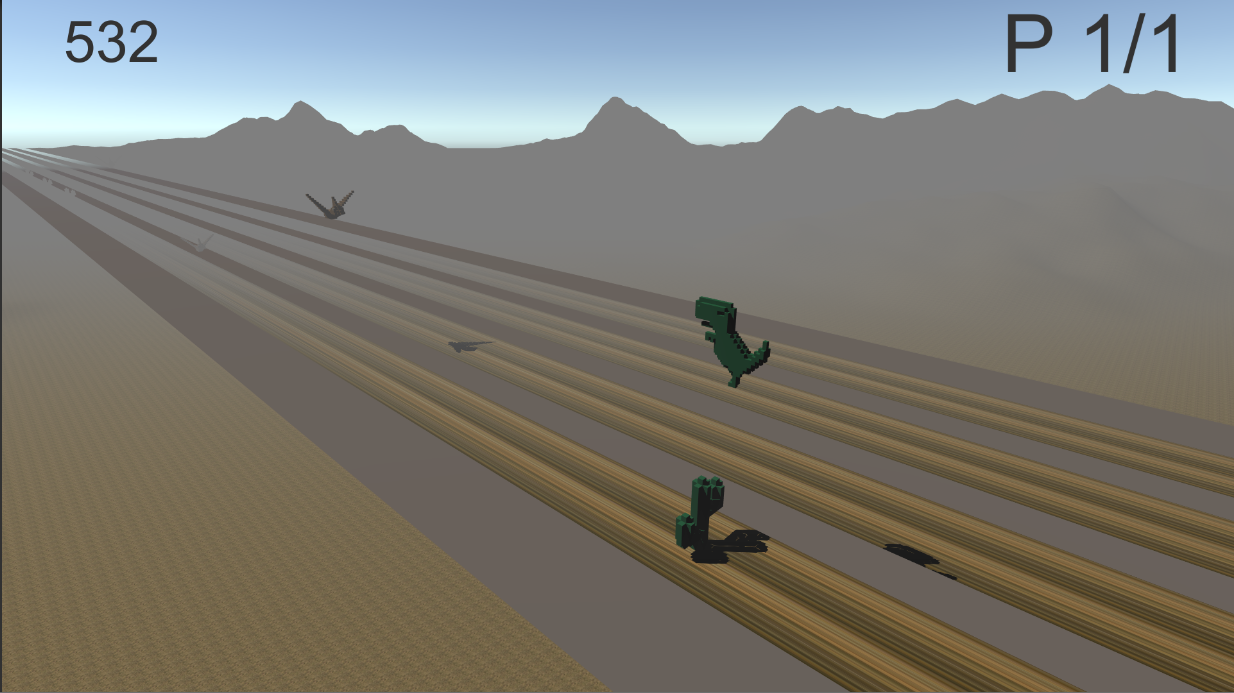 Динозаврик 3D Онлайн ภาพหน้าจอเกม