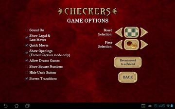 Checkers Pro Game Screenshot