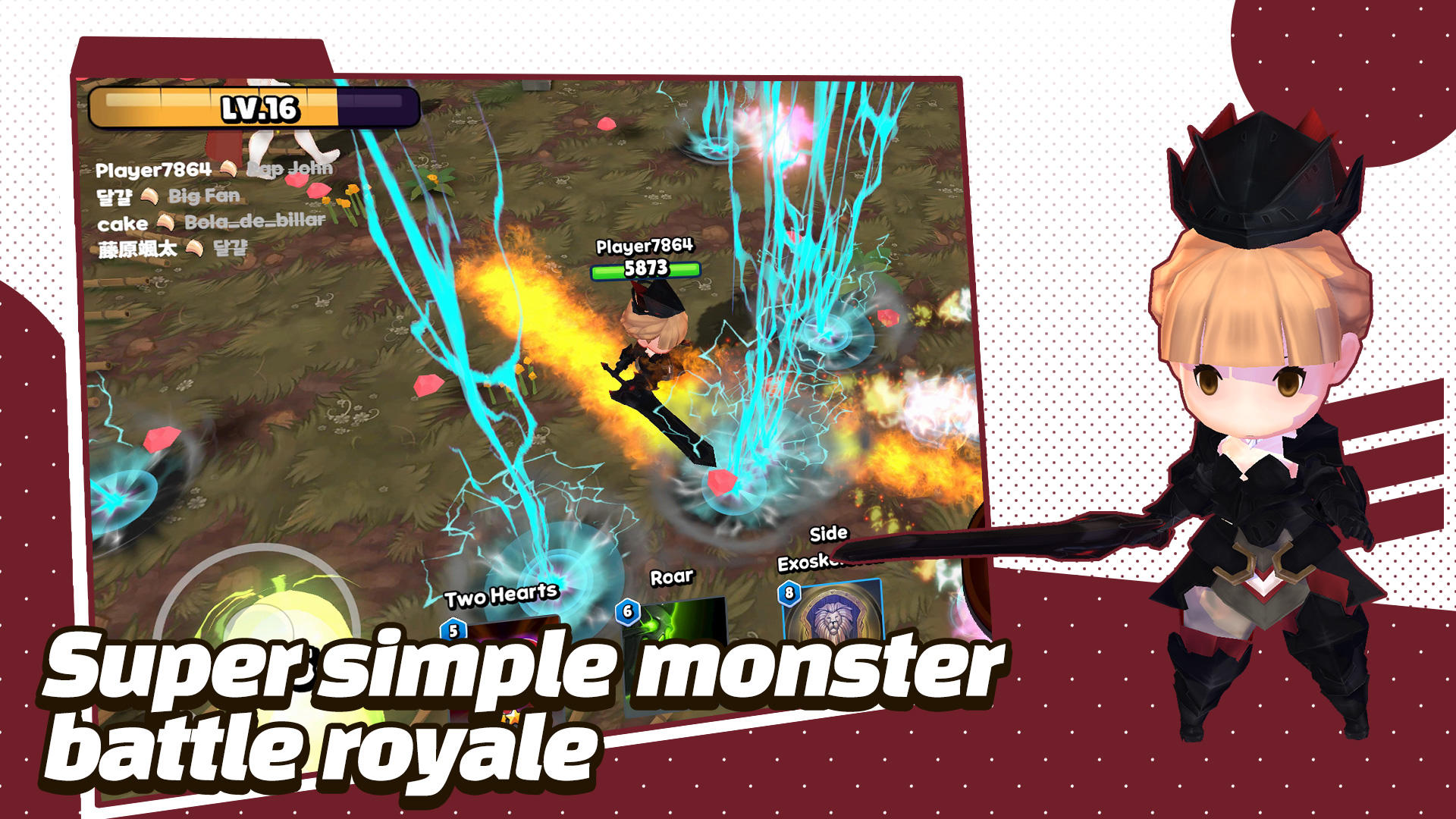 Magical Monster.io : Evolution Game Screenshot